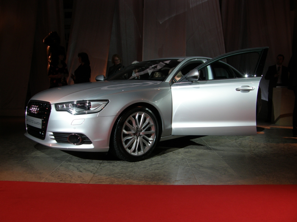 Enthüllung des neuen Audi A6 in Leipzig