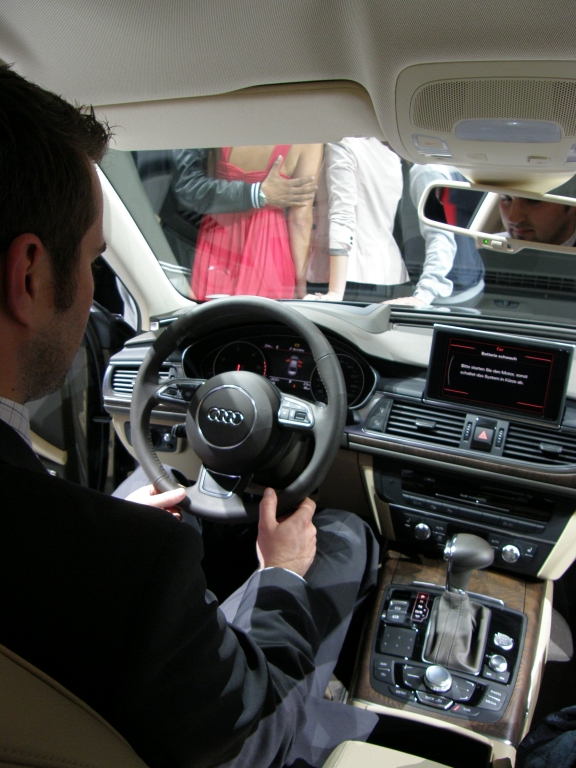 Enthüllung des neuen Audi A6 in Leipzig