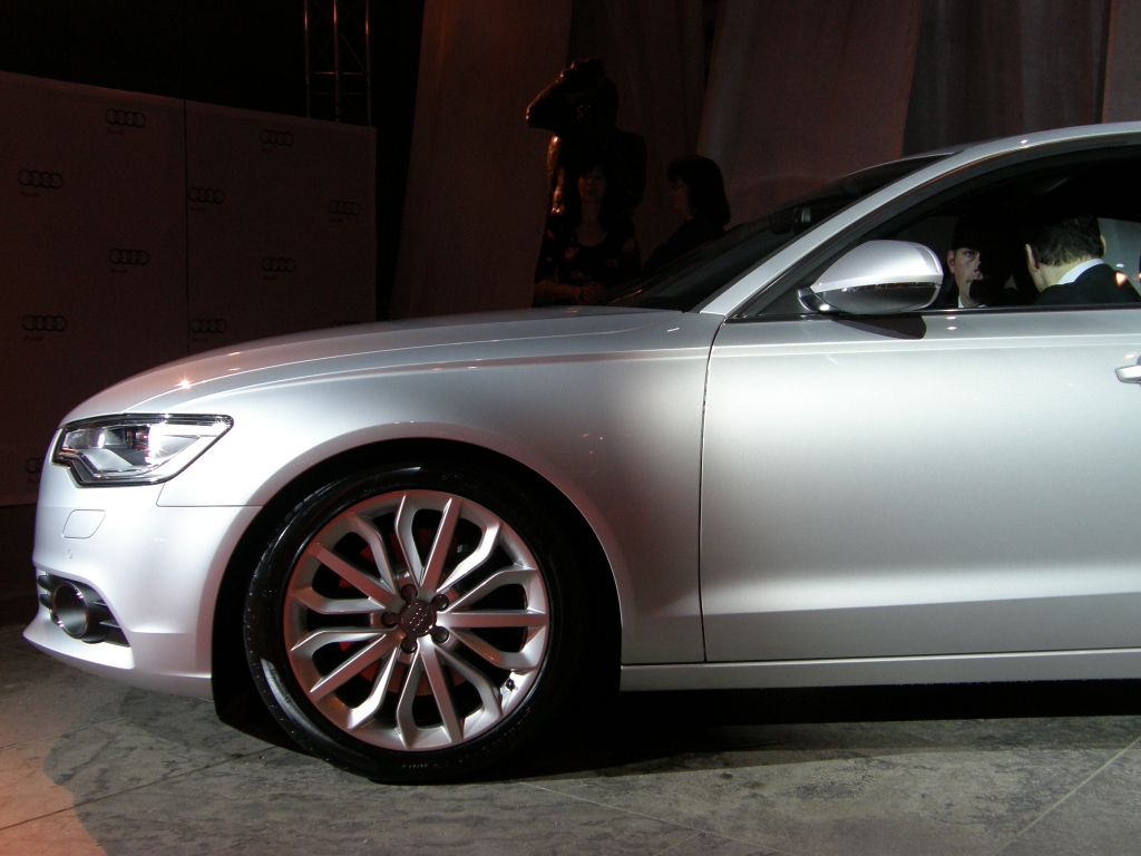 Enthüllung des neuen Audi A6 in Leipzig