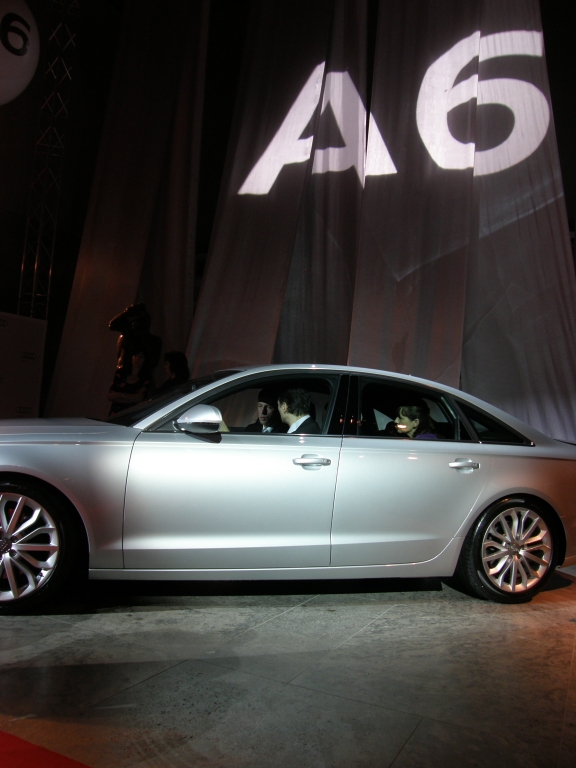 Enthüllung des neuen Audi A6 in Leipzig