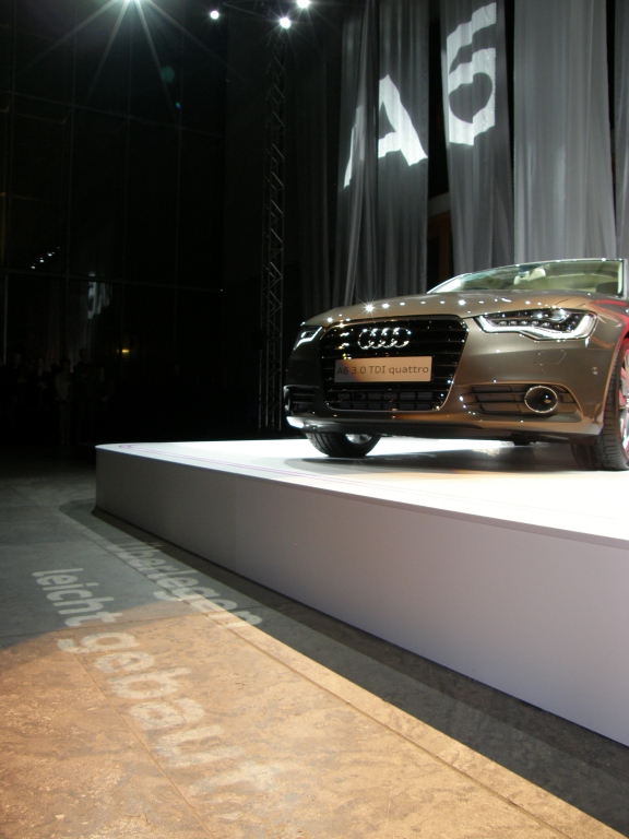 Enthüllung des neuen Audi A6 in Leipzig
