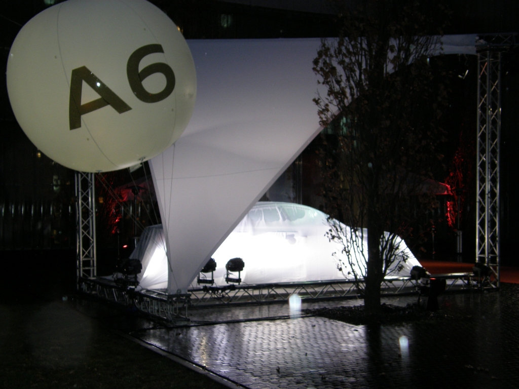 Enthüllung des neuen Audi A6 in Leipzig