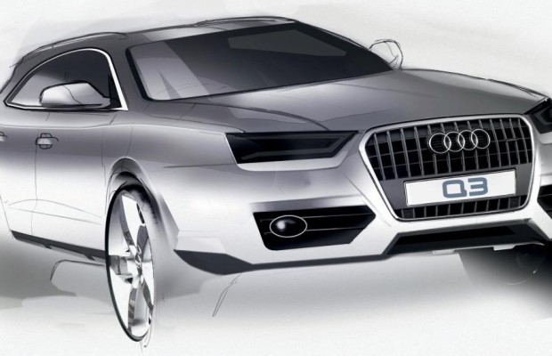 Erste Skizzen des Audi Q3 
