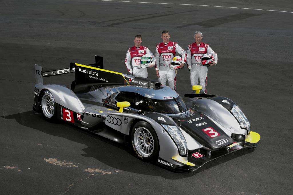 Erster Renneinsatz des neuen Audi R18 TDI.