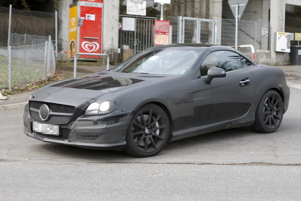 Erwischt: Erlkönig Mercedes SLK AMG – Roadster für echte Männer