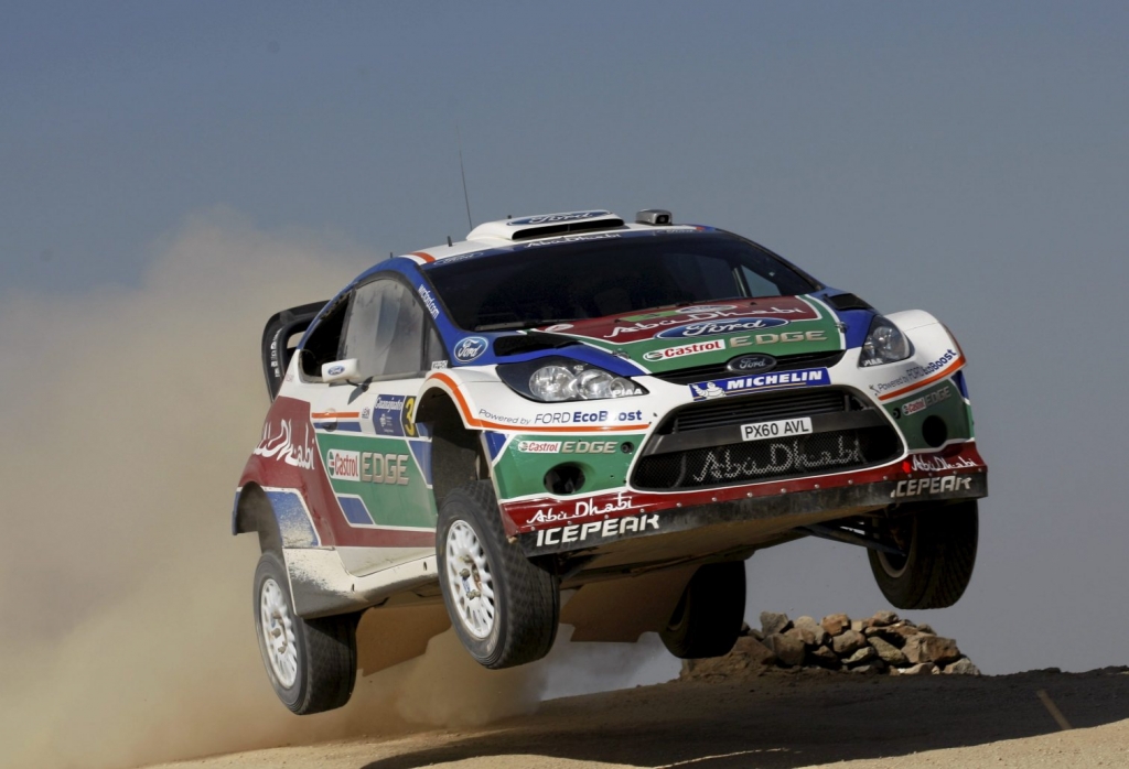 Ford Fiesta RS WRC von Mikko Hirvonen und Jarmo Lehtinen.