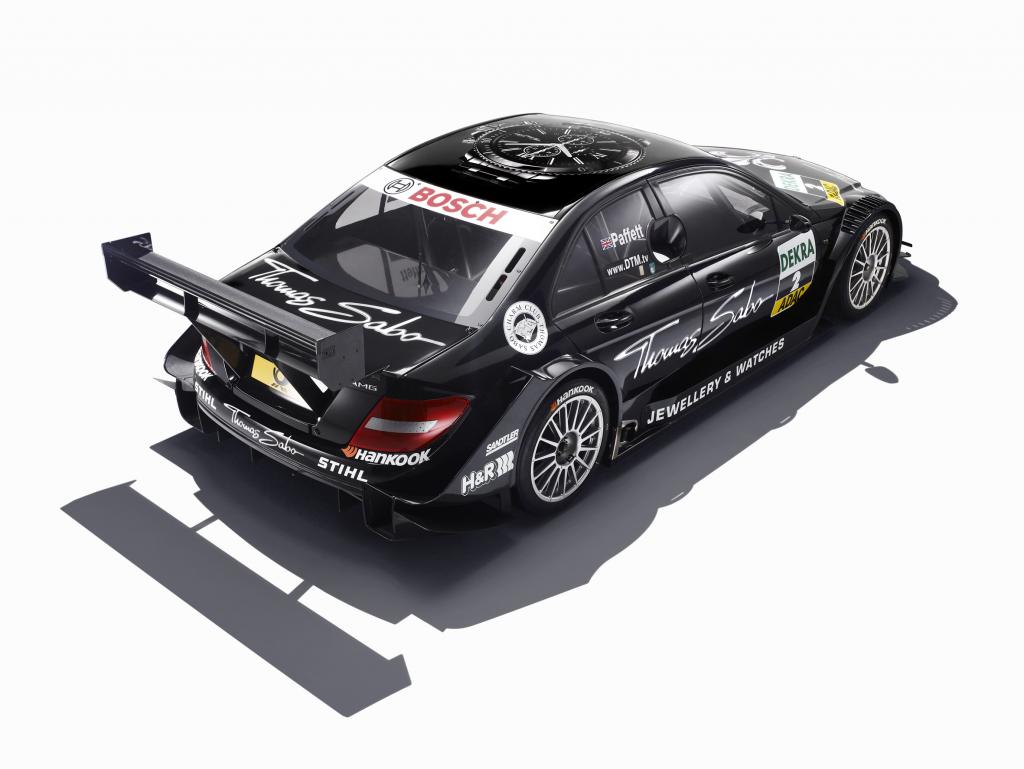 Gary Paffett fährt in der DTM-Saison 2011 mit dem Thomas Sabo AMG Mercedes C-Klasse.