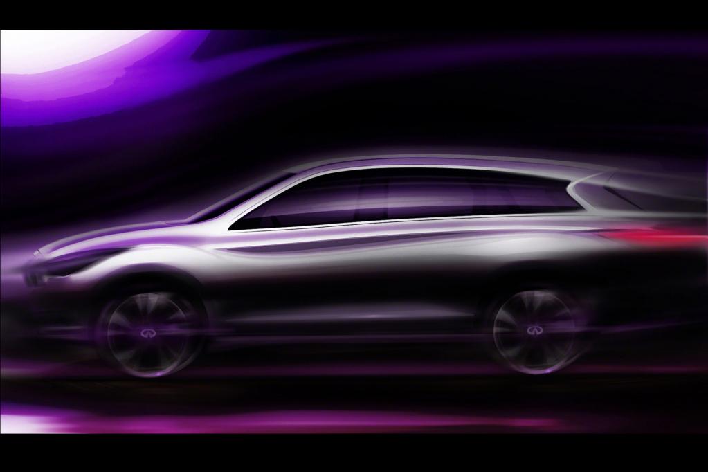 Infiniti plant siebensitziges Crossover 