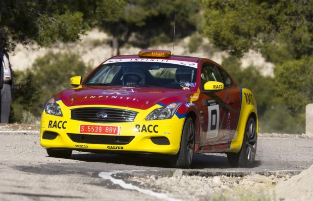 Infiniti stellt Safety Car für spanische Rallye-Meisterschaft