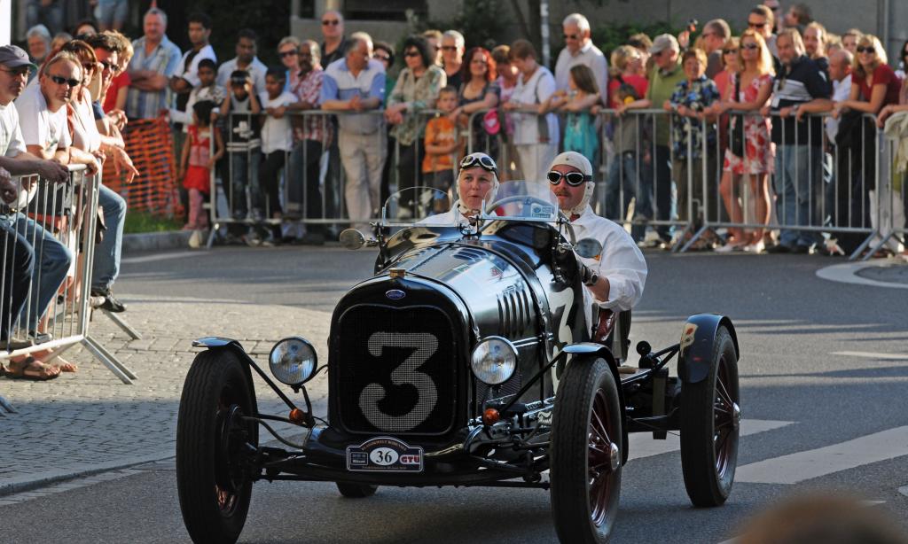 Klassikwelt Bodensee: Oldtimer-Parade.