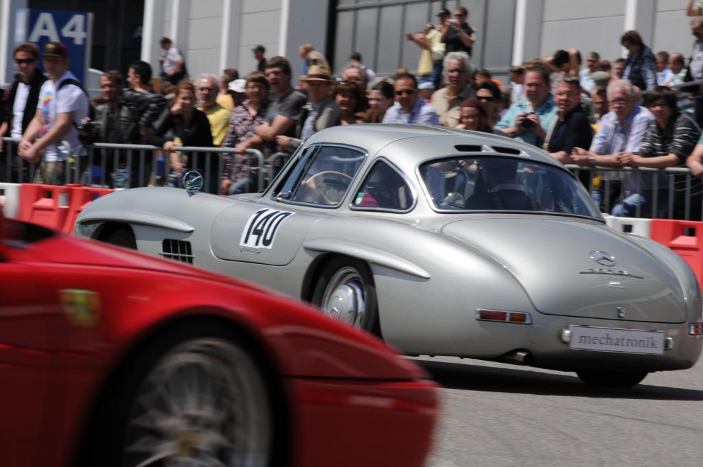 Klassikwelt Bodensee: Oldtimer Rennen.