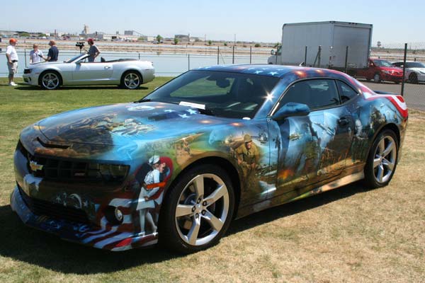 Längst vergangene Zeiten: Chevrolet Camaro meets Airbrush-Kunst