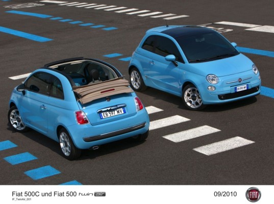 Lust auf Frischluft? Dann rein in den Fiat 500!
