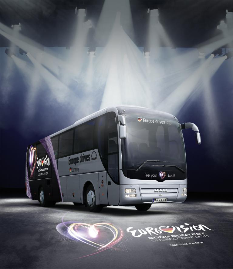 MAN Logistikpartner des Eurovision Song Contest 2011