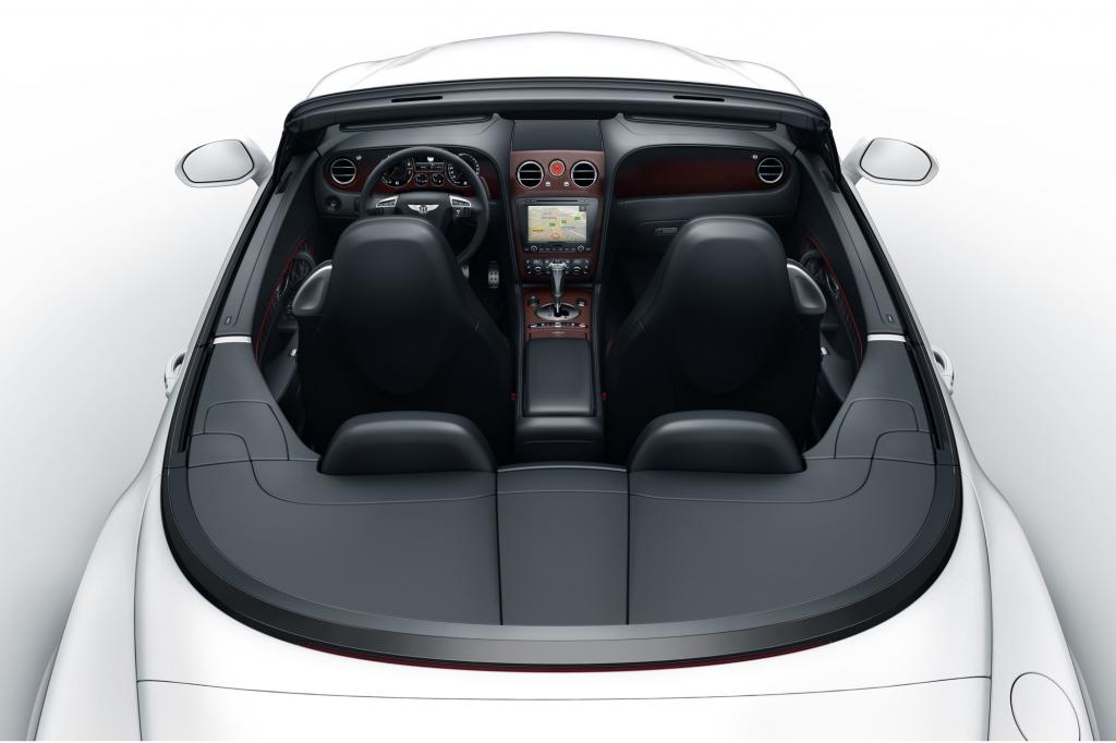 Maximal vier Personen können im Bentley schnell reisen