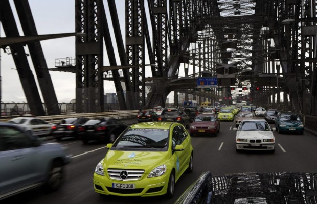 Mercedes-Benz B-Klasse F-Cell: Mit der Brennstoffzelle um die Welt 