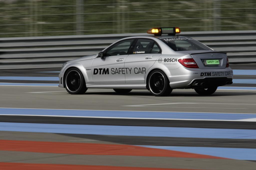 Mercedes-Benz C 63 AMG ist Safety Car der DTM-Saison 2011.