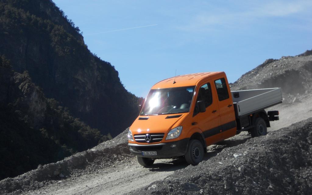Mercedes-Benz Sprinter 4x4.