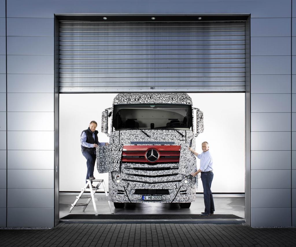 Mercedes-Benz bringt neuen Actros auf den Markt