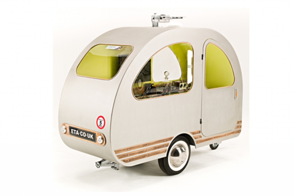 Mini-Wohnwagen - Ein Schneckenhaus für das Seniorenmobil 