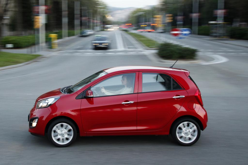 Mit 3,60 Metern Länge dürfte der kleine Kia keine Parkprobleme kennen
