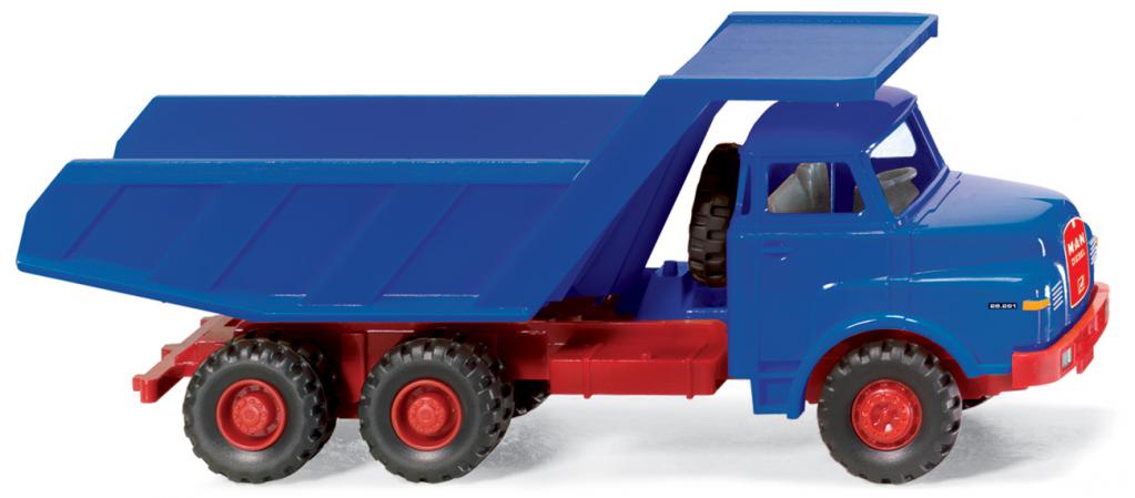 Muldenkipper MAN 26.281 von Wiking.