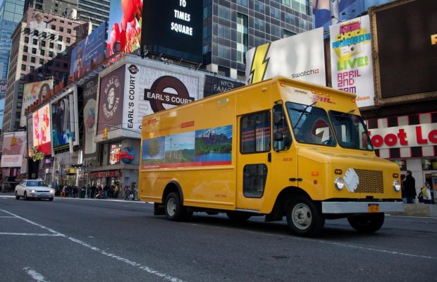 New York: Hybrid- und Elektroautos für Paketlieferung 