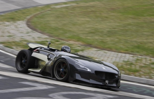 Peugeot EX1 schlägt Nordschleifen-Rekord