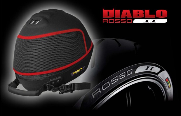 Pirelli spendiert Helmtaschen beim Kauf von Diablo Rosso-Reifen