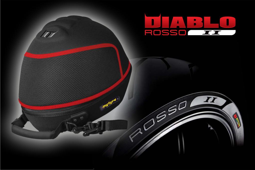Pirelli spendiert Helmtaschen beim Kauf von Diablo Rosso-Reifen