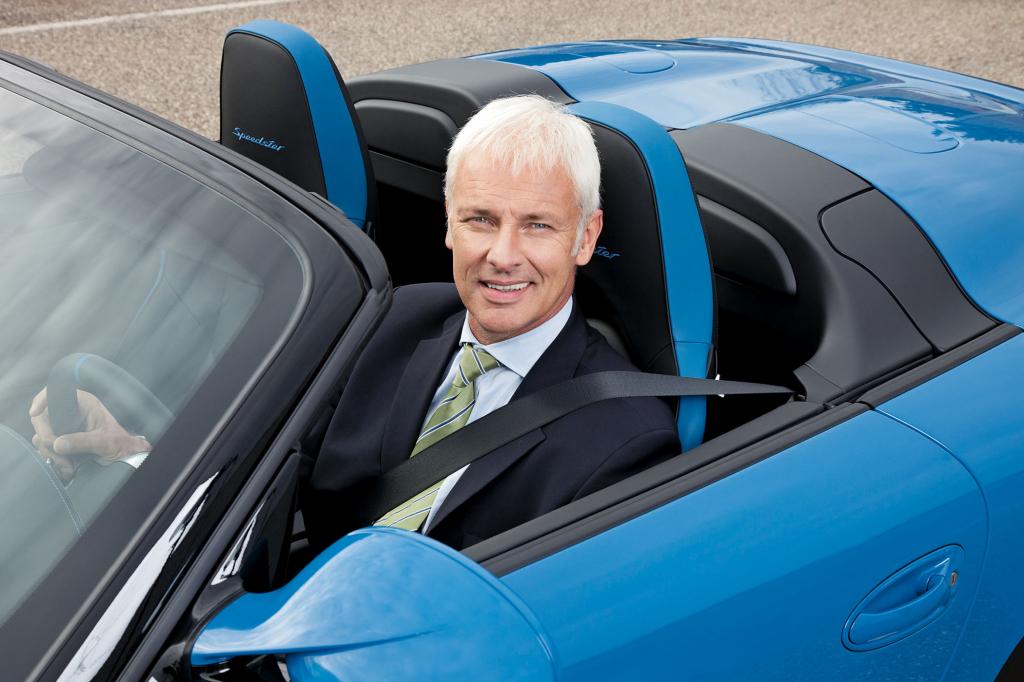 Porsche-Chef Müller setzt  auf Wachstum