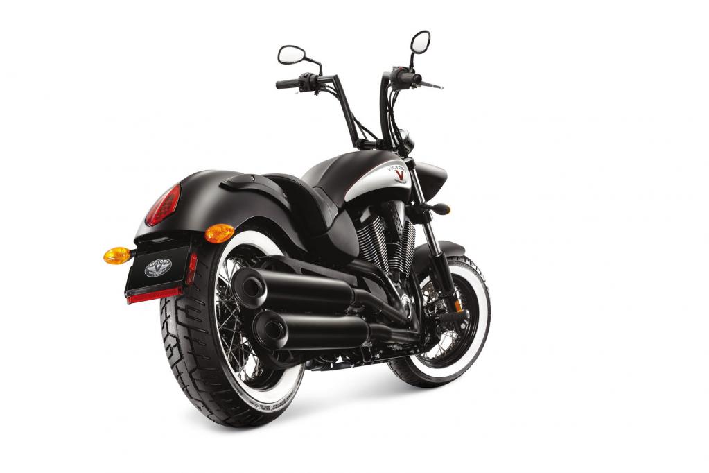 Puristisch und mit schmalem Heck kommt das neue US-Bike daher. 