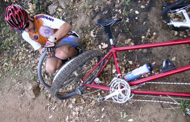 Radpanne mit Geschick meistern 