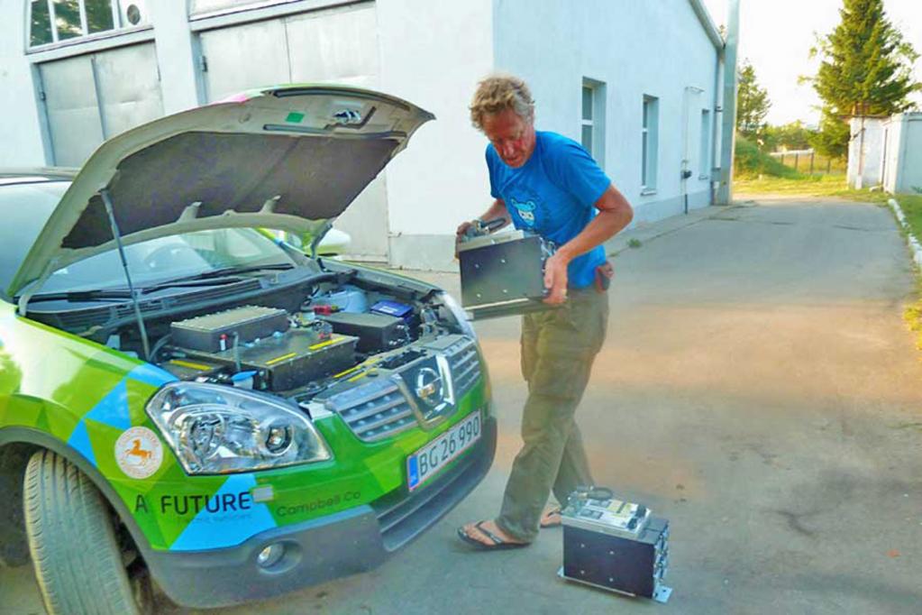 Rein elektrisch wird das Crossover-Modell angetrieben. 