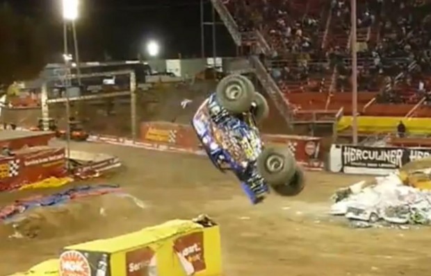 Ryan Andersons legendärer Monstertruck-Backflip