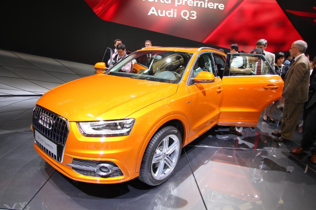 Shanghai 2011: Audi Q3 gibt sein Debüt