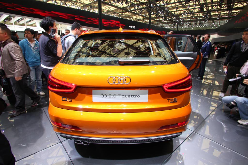 Shanghai 2011: Audi Q3 gibt sein Debüt