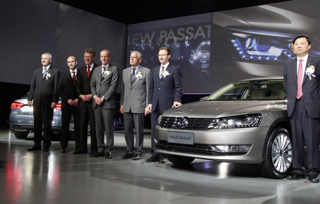 Shanghai 2011: Shanghai Volkswagen mit neuem Passat