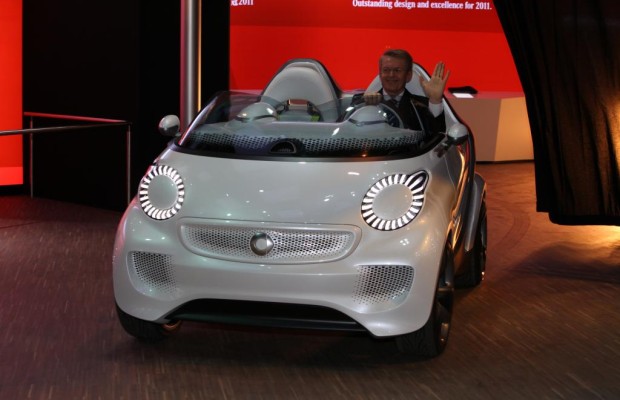 Shanghai 2011: Smart präsentiert Elektroauto Forspeed