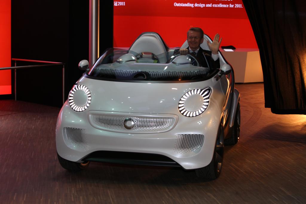 Shanghai 2011: Smart präsentiert Elektroauto Forspeed