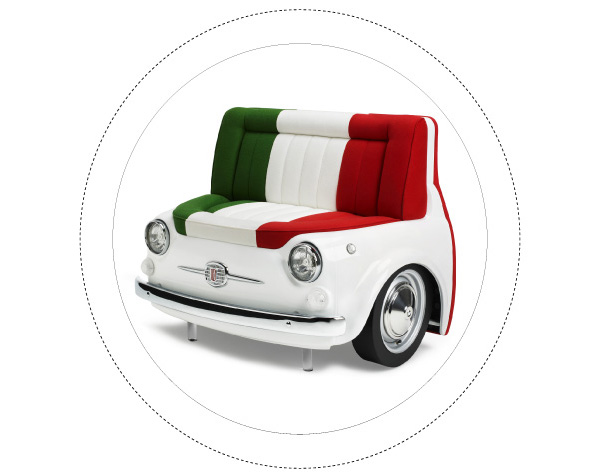 Statt Ikea: Die Fiat 500 Design Kollektion