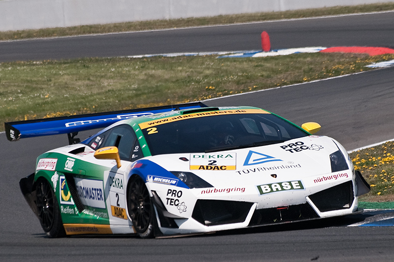 Stuck-Söhne triumphieren im Reiter–Lamborghini in Oschersleben