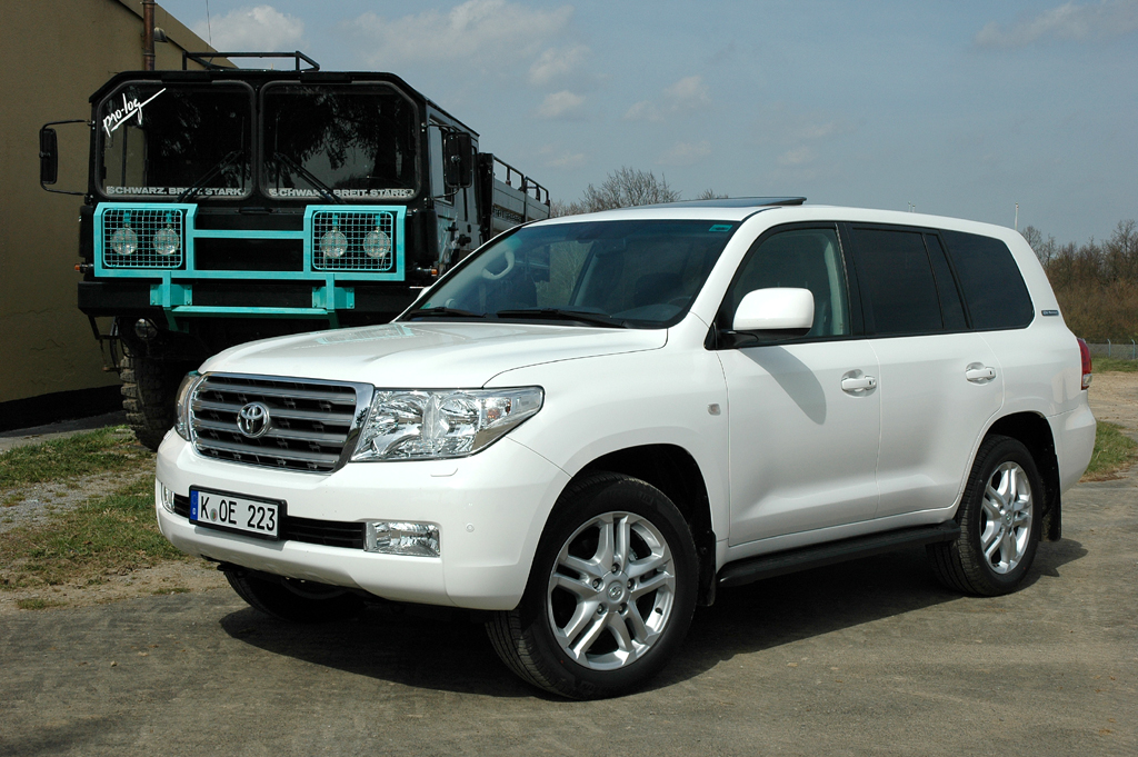 Toyota Land Cruiser, hier der Turbodiesel mit 286 PS. 