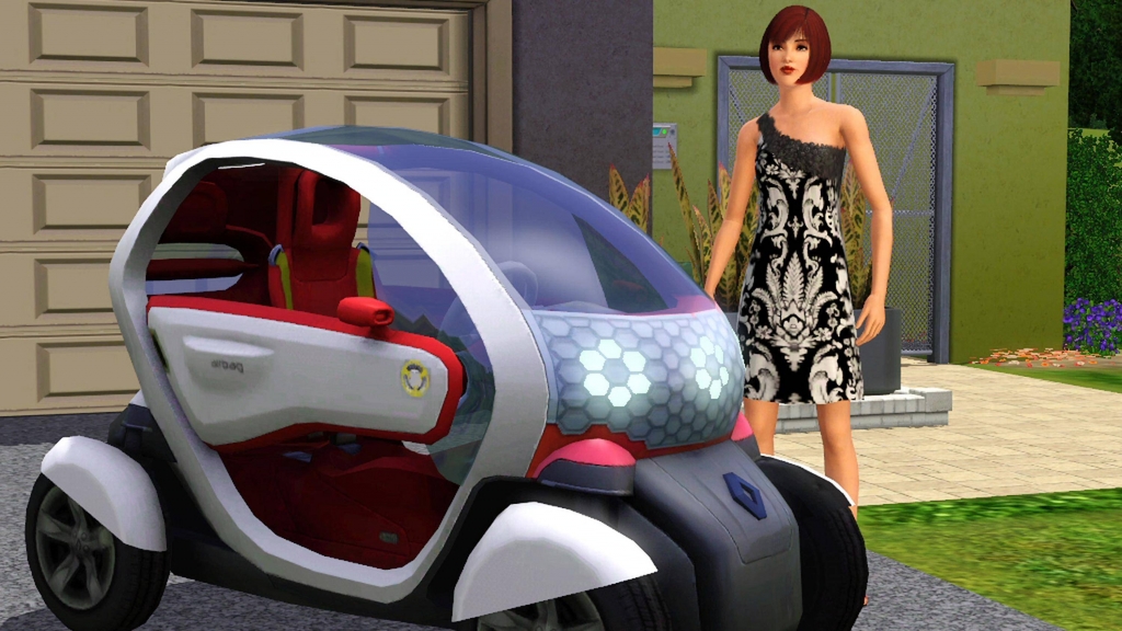 Twizy Z.E. Concept, Sims