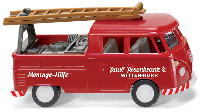 VW T1 Doppelkabine „Rosenkranz“ von Wiking.