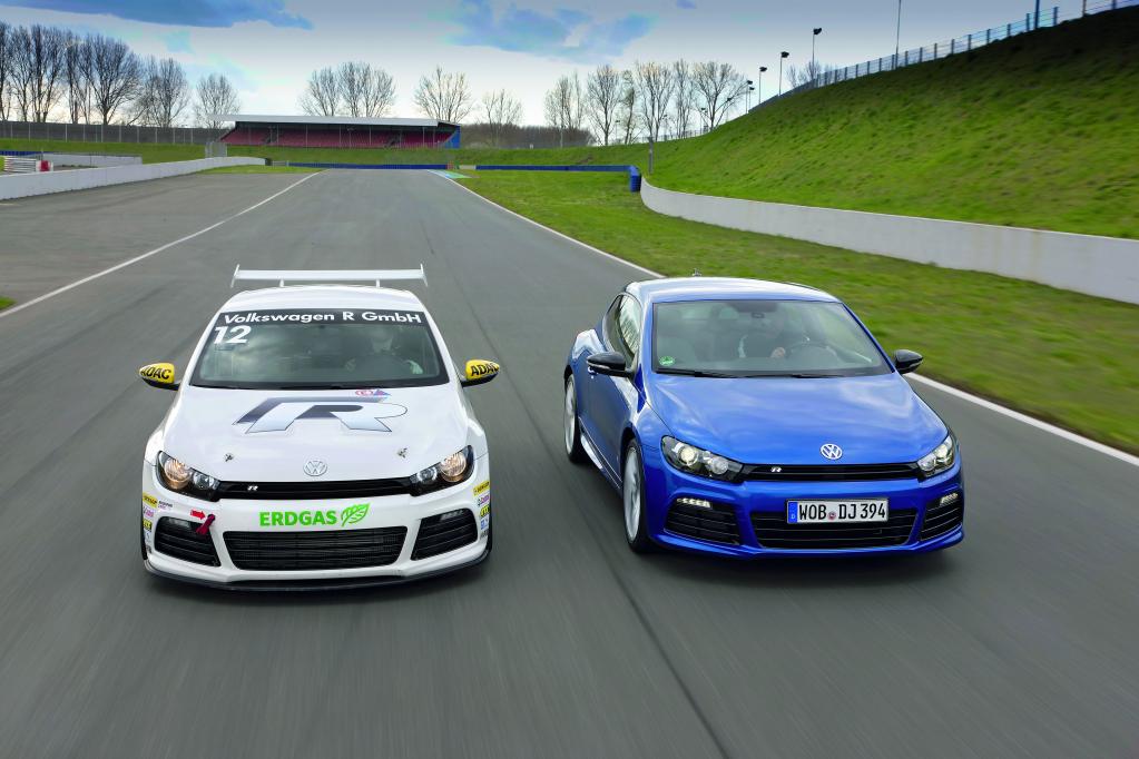 Volkswagen Cup-Scirocco und Scirocco R.