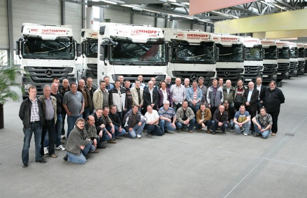Wemhoff Transporte setzt auf Mercedes-Benz Actros