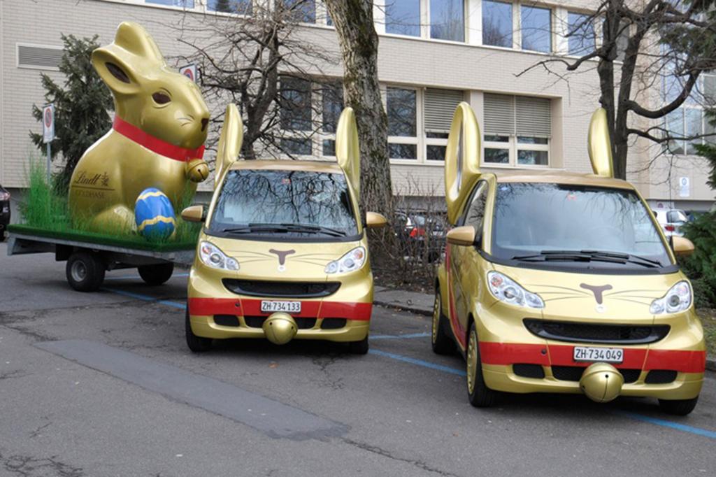 Wer in diesen Tagen durch Zürich läuft, erlebt auf der Straße womöglich eine süße Überraschung