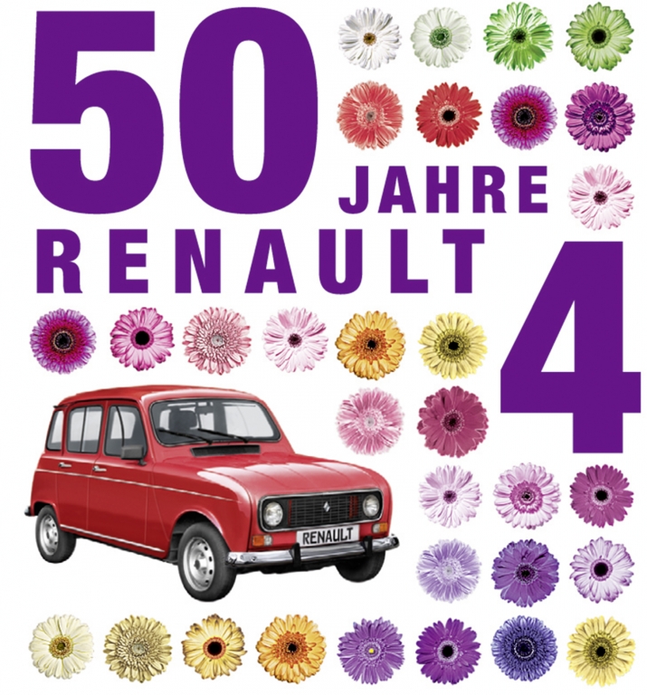 Zum 50. Geburtstag - Das Buch zum Renault 4 