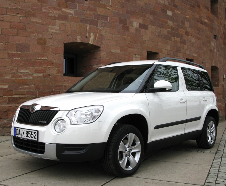 Škoda Greenline, hier der Yeti.
